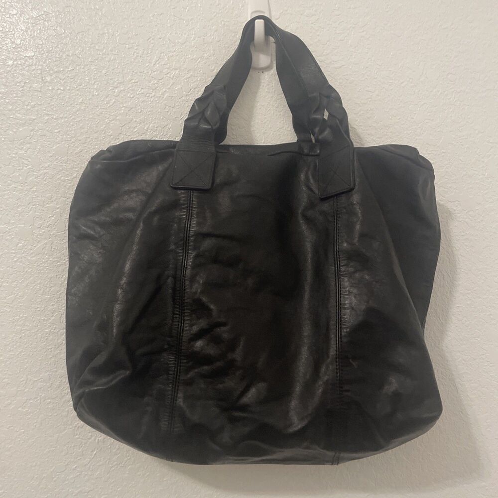 Rare Arezzo Tote Handbag Soft Genuine leather Classic Preppy Unique hobo Bag